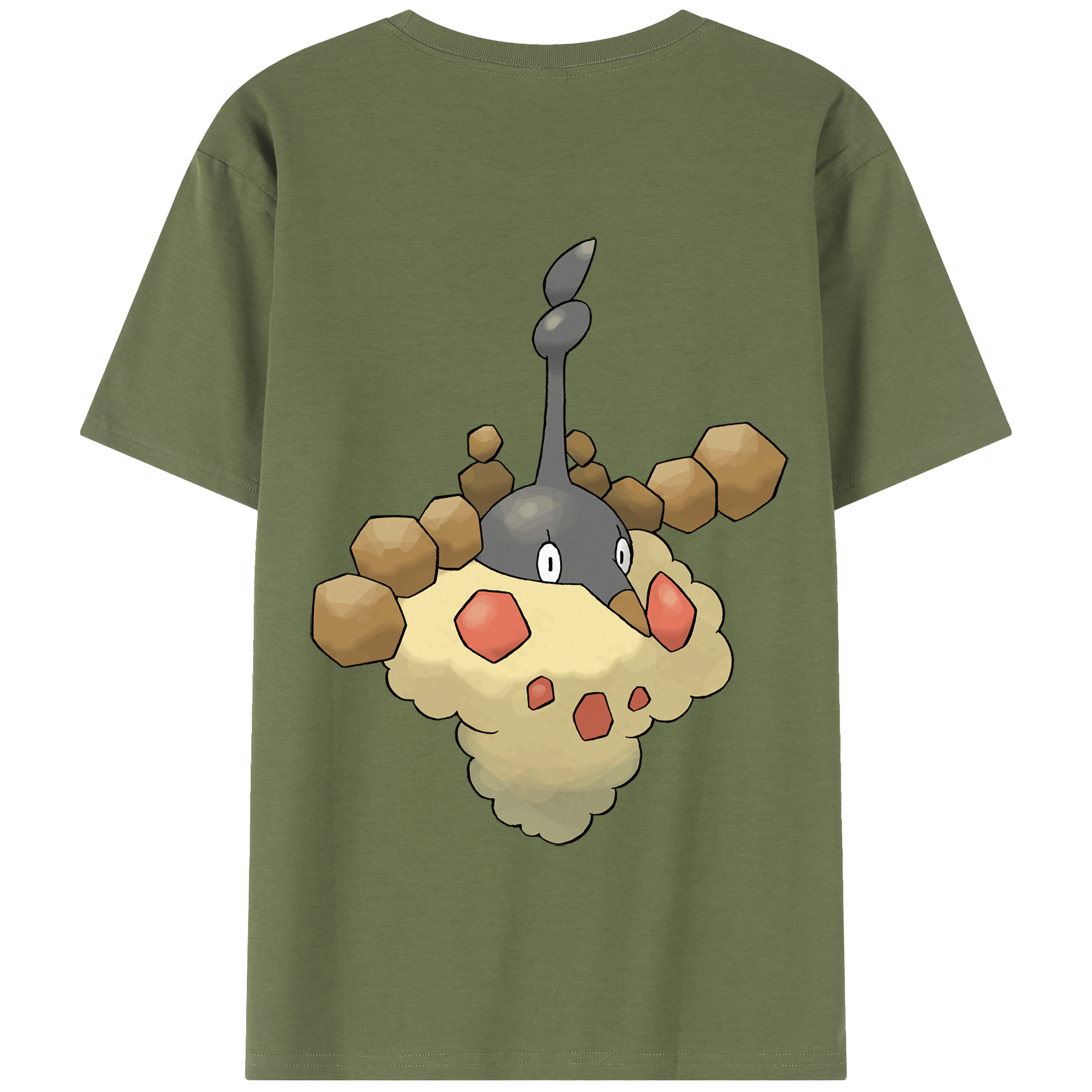 （画像用） ポケットモンスター Pokémon 綿100％半袖Tシャツ（背面プリント）